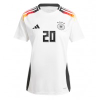 Camiseta Alemania Benjamin Henrichs #20 Primera Equipación Replica Eurocopa 2024 mangas cortas